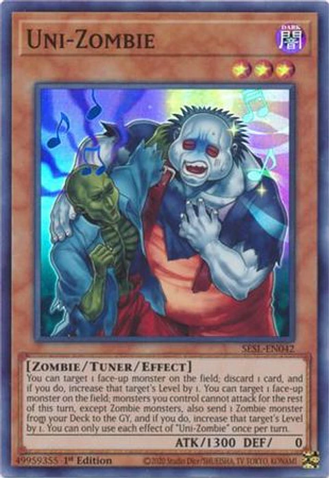 Uni-Zombie - SESL-EN042 - Super Rare