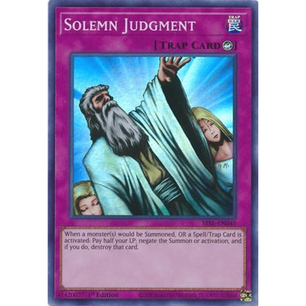 Solemn Judgment - SESL-EN045 - Super Rare