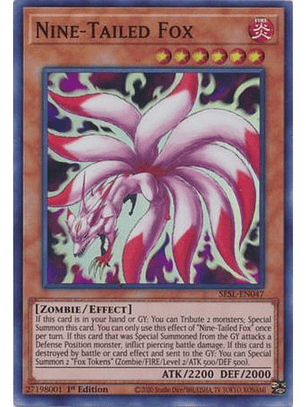 Nine-Tailed Fox - SESL-EN047 - Super Rare