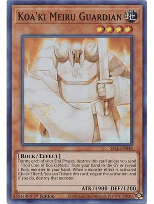 Koa'ki Meiru Guardian - SESL-EN048 - Super Rare 