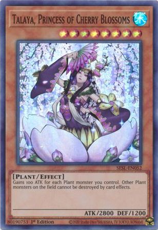 Talaya, Princess of Cherry Blossoms - SESL-EN052 - Super Rare 1