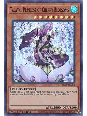 Talaya, Princess of Cherry Blossoms - SESL-EN052 - Super Rare
