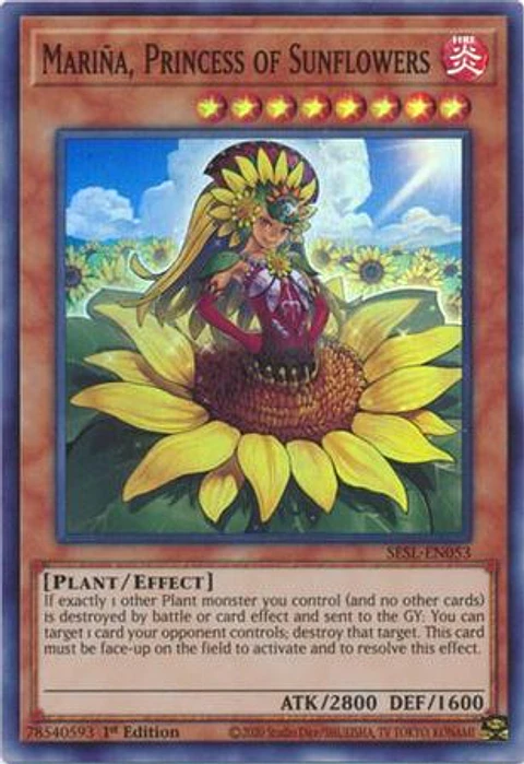 Mariña, Princess of Sunflowers - SESL-EN053 - Super Rare