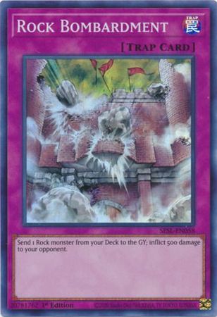 Rock Bombardment - SESL-EN058 - Super Rare 1