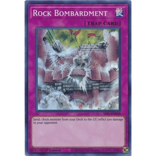 Rock Bombardment - SESL-EN058 - Super Rare