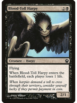 Blood-Toll Harpy  - THS - C 