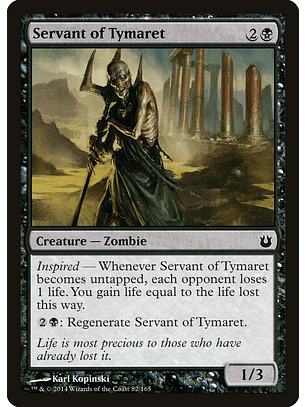 Servant of Tymaret - BNG - C 