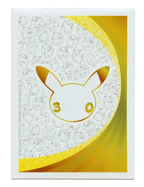 Micas Pokemon 30th Aniversario paquete con 65