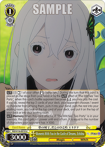 Moments With You in the Castle of Dreams, Echidna - RZ/S116-E010 - U 1