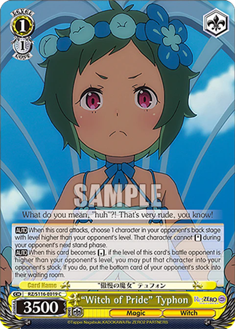 "Witch of Pride" Typhon - RZ/S116-E019 - C