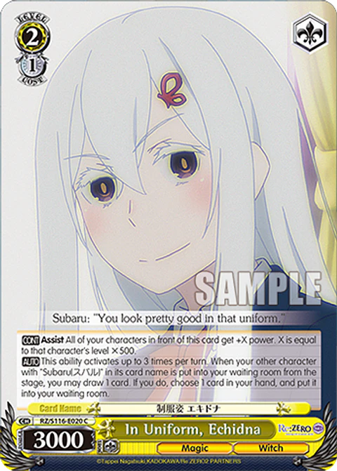 In Uniform, Echidna - RZ/S116-E020 - C