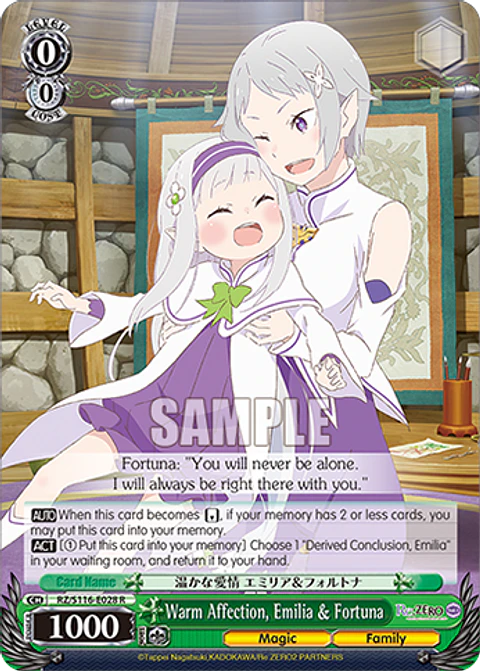 Warm Affection, Emilia & Fortuna - RZ/S116-E028 - R