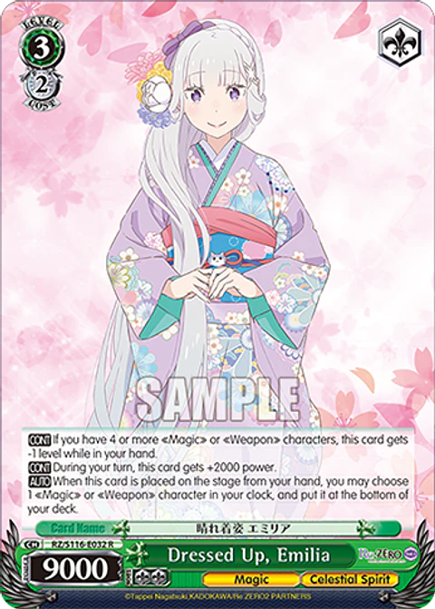 Dressed Up, Emilia - RZ/S116-E032 - R