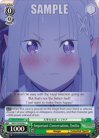 Important Conversation, Emilia - RZ/S116-E038 - C 1