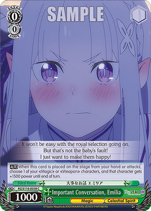 Important Conversation, Emilia - RZ/S116-E038 - C