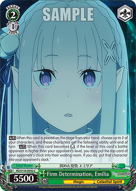 Firm Determination, Emilia - RZ/S116-E042 - C