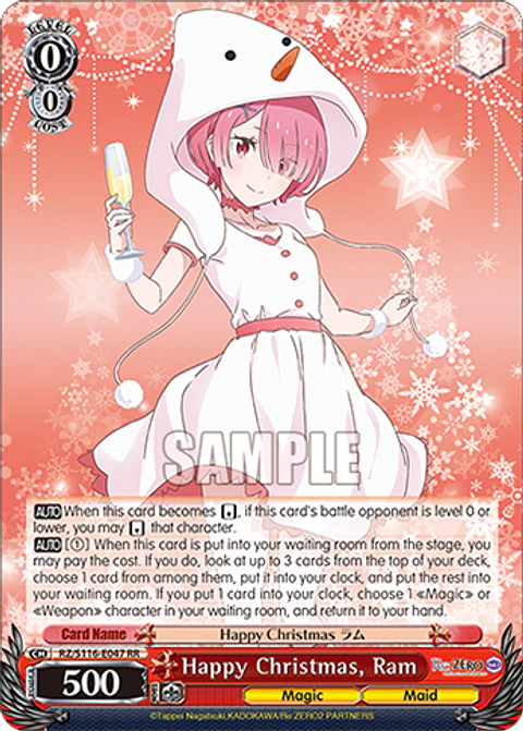 Happy Christmas, Ram - RZ/S116-E047 - RR