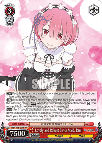Lovely and Robust Sister Maid, Ram - RZ/S116-E048 - RR 1