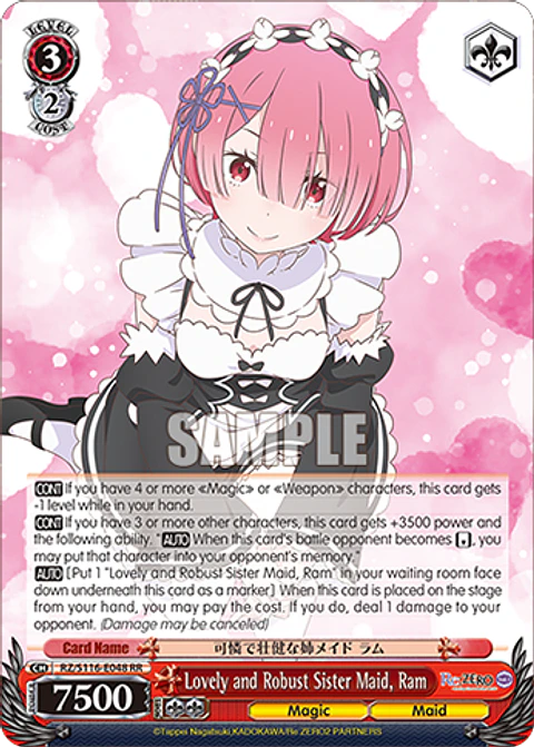 Lovely and Robust Sister Maid, Ram - RZ/S116-E048 - RR