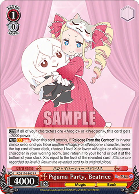Pajama Party, Beatrice - RZ/S116-E053 - R