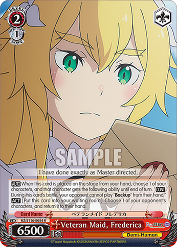 Veteran Maid, Frederica - RZ/S116-E054 - R 1
