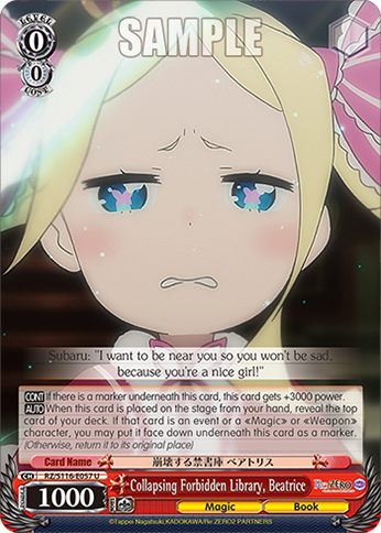 Collapsing Forbidden Library, Beatrice - RZ/S116-E057 - U 1