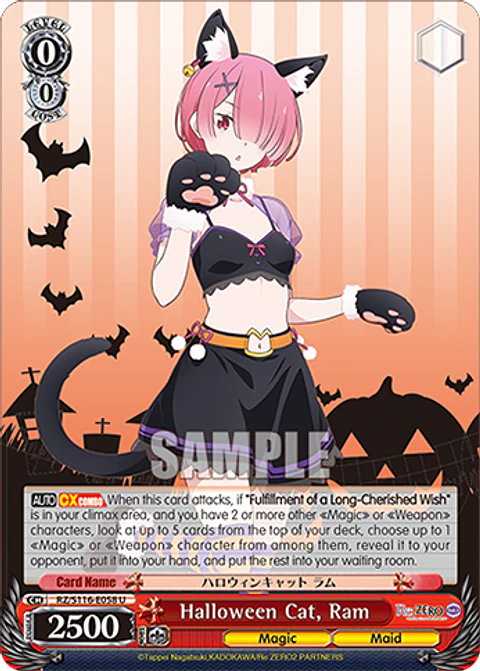 Halloween Cat, Ram - RZ/S116-E058 - U