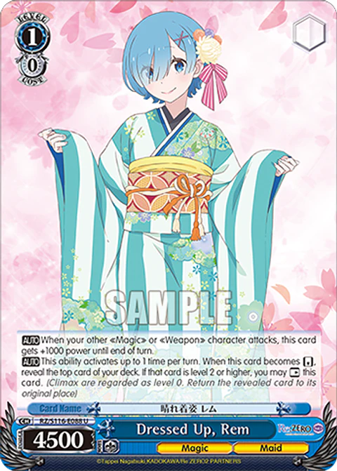 Dressed Up, Rem - RZ/S116-E088 - U