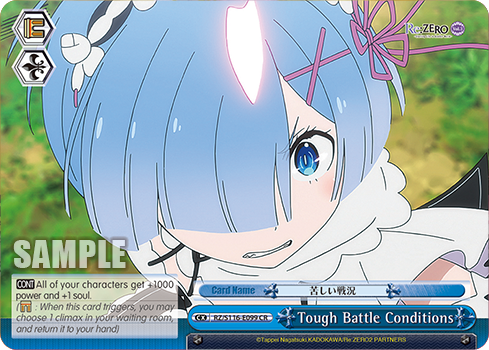 Tough Battle Conditions - RZ/S116-E099 - CR 1