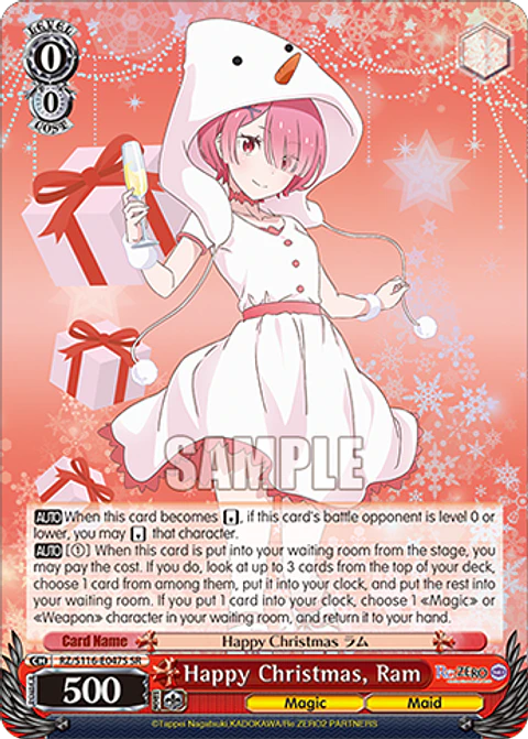 Happy Christmas, Ram (SR) - RZ/S116-E047S - SR