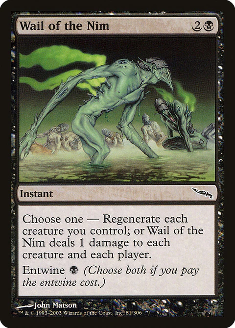 Wail of the Nim - MRD - C 