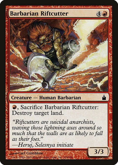 Barbarian Riftcutter - RCG - C 