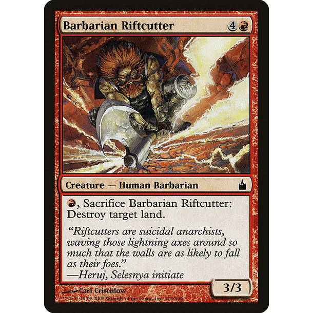 Barbarian Riftcutter - RCG - C 