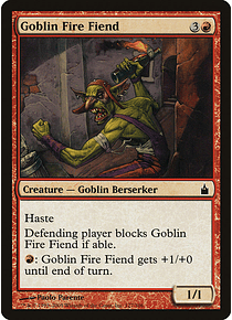 Goblin Fire Fiend  - RCG - C 