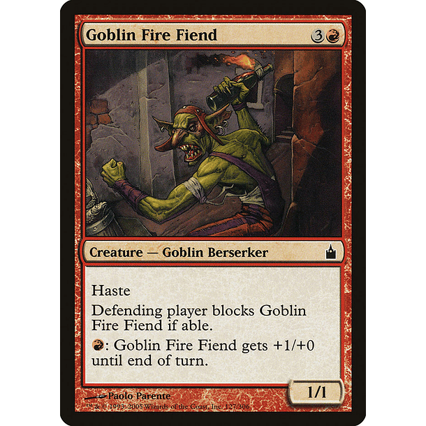 Goblin Fire Fiend  - RCG - C 