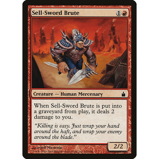 Sell-Sword Brute - RCG - C 