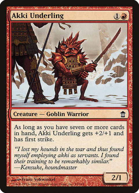 Akki Underling - SOK - C 