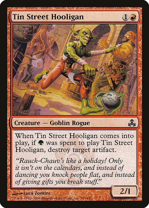 Tin Street Hooligan - GPT - C 