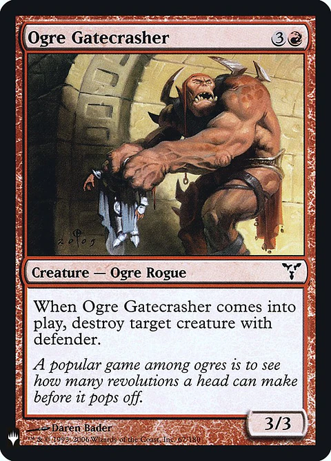 Ogre Gatecrasher - DIS - C 