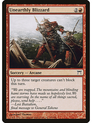 Unearthly Blizzard - COK - C 
