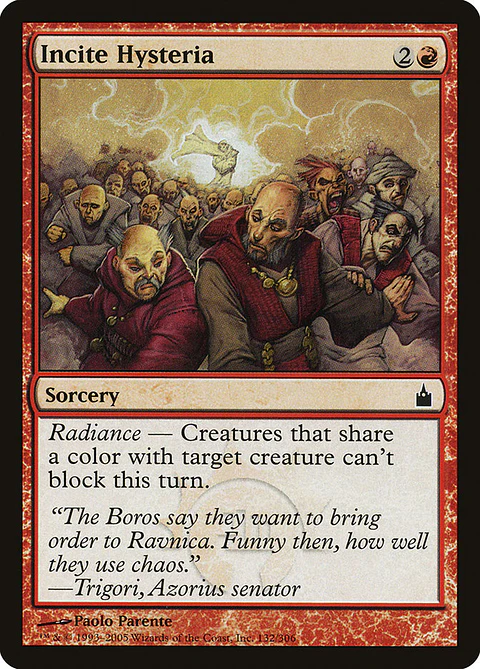Incite Hysteria - RCG - C 