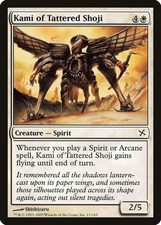 Kami of Tattered Shoji - BOK - C  1