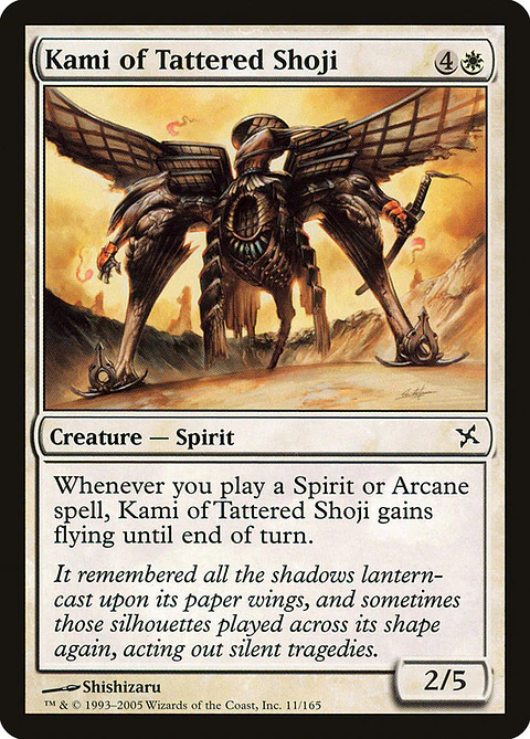 Kami of Tattered Shoji - BOK - C 