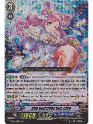Duo Delicious Girl, Ciao - FC02/023EN - RRR