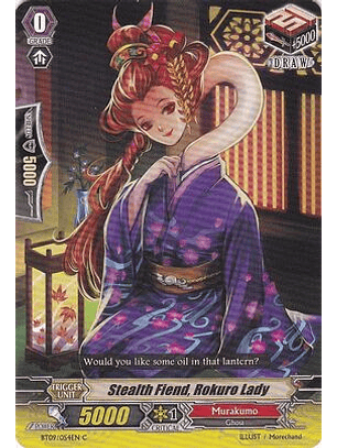 Stealth Fiend, Rokuro Lady -  BT09/054EN - C