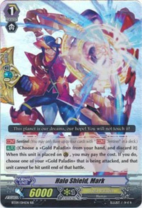 Halo Shield, Mark -  BT09/014EN - RR