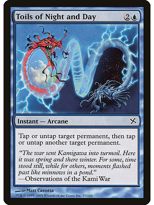 Toils of Night and Day - BOK - C 