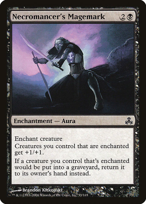 Necromancer's Magemark - GPT - C 