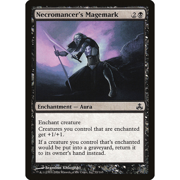Necromancer's Magemark - GPT - C 