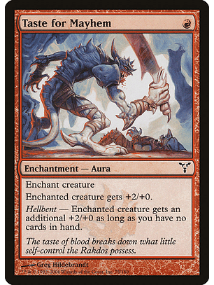 taste for mayhem - DIS - C 